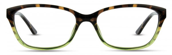 Wicker Park WK-109 Eyeglasses, 3 - Amber Tortoise / Kiwi