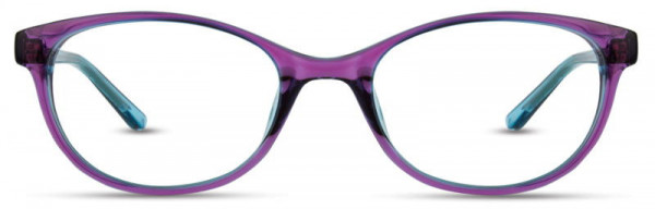 Wicker Park WK-110 Eyeglasses, 1 - Purple / Aqua