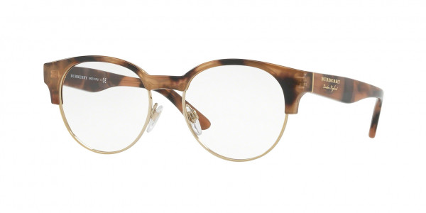 Burberry BE2261 Eyeglasses, 3641 SPOTTED BROWN/LIGHT GOLD (BROWN)
