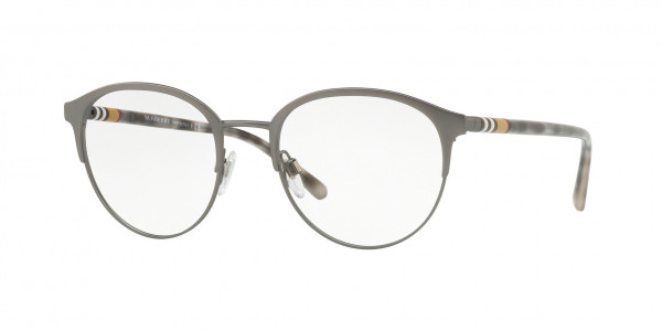 Burberry BE1318 Eyeglasses, 1014 MATTE GUNMETAL (GUNMETAL)