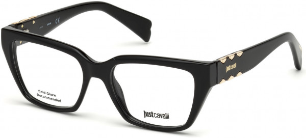 Just Cavalli JC0812 Eyeglasses, 001 - Shiny Black