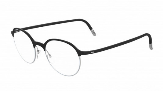 Silhouette Urban Fusion Full Rim 1581 Eyeglasses, 9000 Black Silver