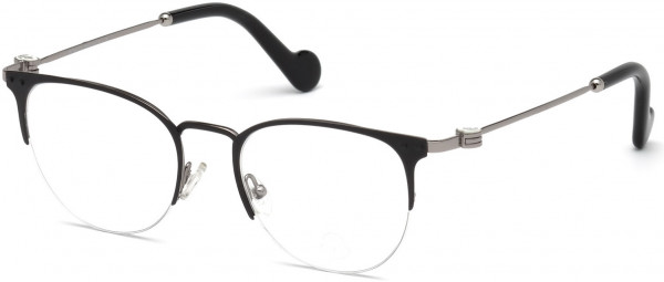 Moncler ML5024 Eyeglasses, 005 - Black/other