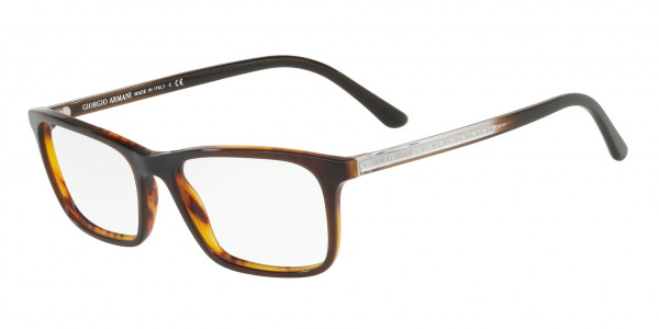 Giorgio Armani AR7145F Eyeglasses, 5623 TOP BROWN/HAVANA (BROWN)