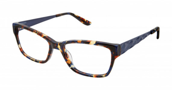 gx by Gwen Stefani GX041 Eyeglasses, Navy Tortoise (NAV)