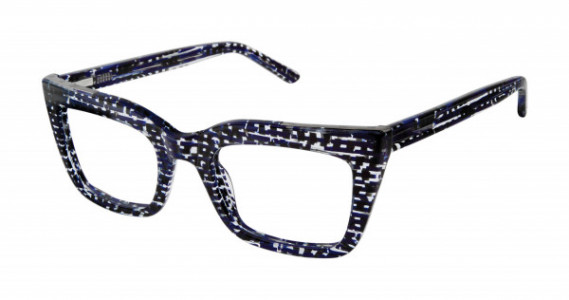 L.A.M.B. LA046 Eyeglasses, Blue (BLU)