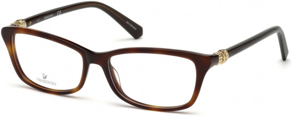 Swarovski SK5243 Eyeglasses, 052 - Dark Havana