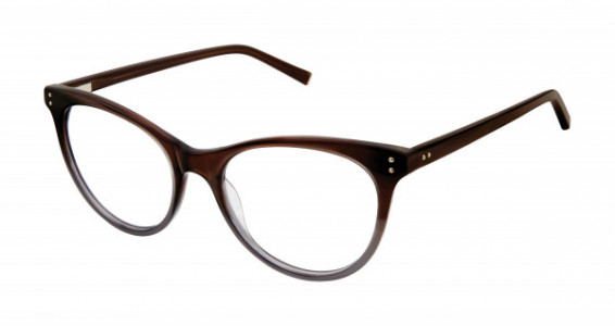 Kate Young K314 Eyeglasses, Brown//Grey (BRN)