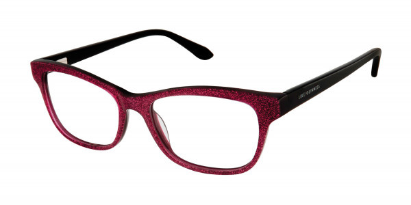 Lulu Guinness L916 Eyeglasses, Raspberry (RAS)