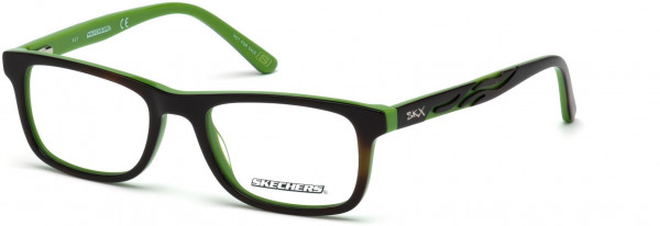 Skechers SE1152 Eyeglasses, 052 - Dark Havana
