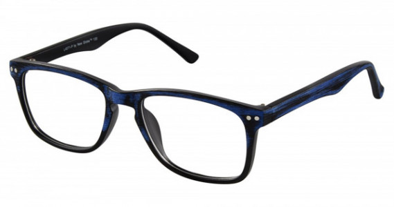 New Globe L4071-P Eyeglasses, BLUE GRAIN