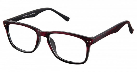 New Globe L4071-P Eyeglasses, RED GRAIN