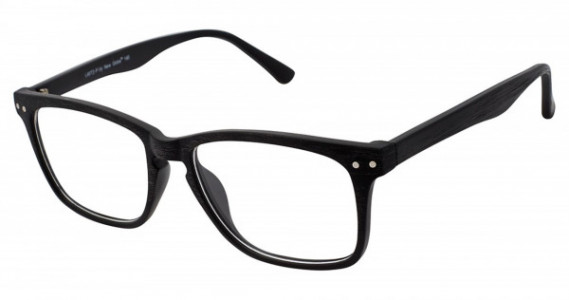 New Globe L4072-P Eyeglasses, BLACK GRAIN