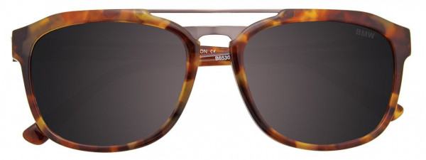 BMW Eyewear B6530 Sunglasses, 010 - Demi Brown & Steel