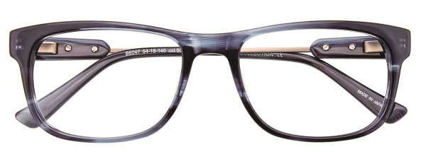 BMW Eyewear B6047 Eyeglasses, 050 - Dark Blue Marbled