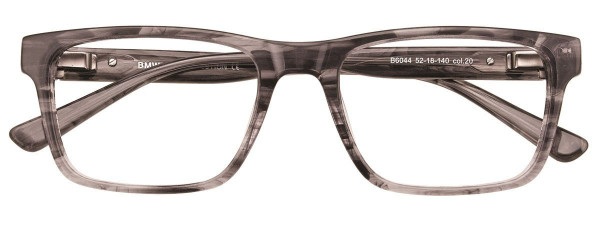 BMW Eyewear B6044 Eyeglasses, 020 - Grey Marbled