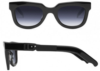 Coco and Breezy Coco and Breezy Mikey Sunglasses, 102 Black/Grey Gradient Lenses