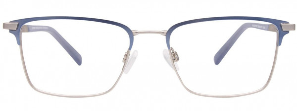 EasyTwist ET989 Eyeglasses, 050 - Matt Light Blue & Silver