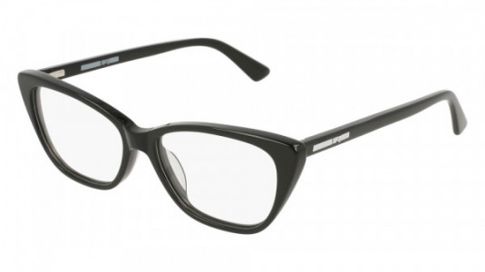 McQ MQ0109OP Eyeglasses, 001 - BLACK