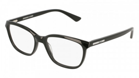 McQ MQ0110OP Eyeglasses, 001 - BLACK