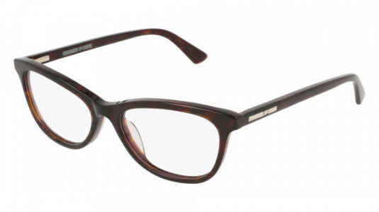 McQ MQ0112OP Eyeglasses, 002 - HAVANA