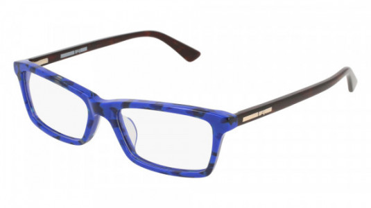 McQ MQ0113OP Eyeglasses, 004 - HAVANA