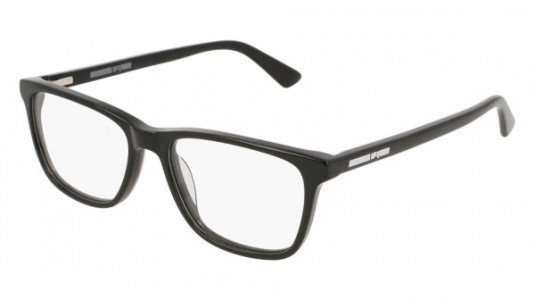 McQ MQ0120OP Eyeglasses, 001 - BLACK
