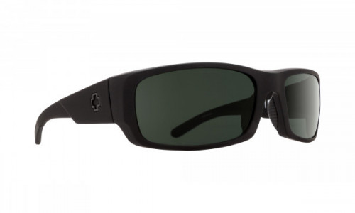 Spy Optic Caliber Sunglasses, Soft Matte Black / Happy Gray Green