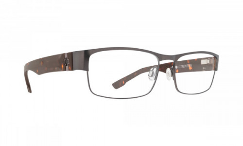 Spy Optic Trenton Large Eyeglasses, Brushed Gunmetal/Matte Tort