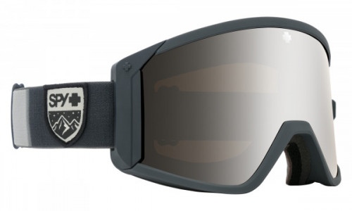 Spy Optic Raider Snow Goggle Sports Eyewear, Colorblock Gray / HD Bronze w/ Silver Spectra Mirror + HD LL Persimmon
