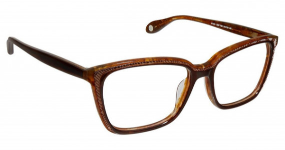 Fysh UK FYSH 3597 Eyeglasses, (792) BROWN