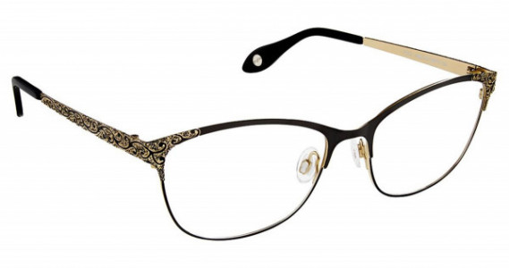 Fysh UK FYSH 3596 Eyeglasses, (787) BLACK GOLD