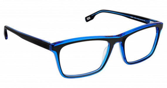 Evatik EVATIK 9158 Eyeglasses, (923) BLACK BLUE