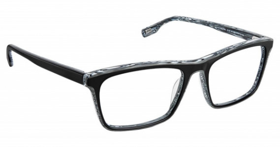 Evatik EVATIK 9158 Eyeglasses, (922) BLACK STRIPE