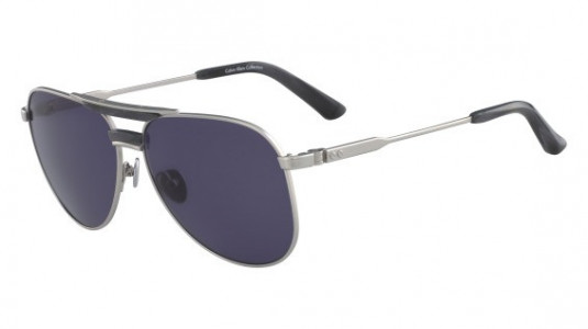 Calvin Klein CK8050S Sunglasses, (043) SATIN NICKEL