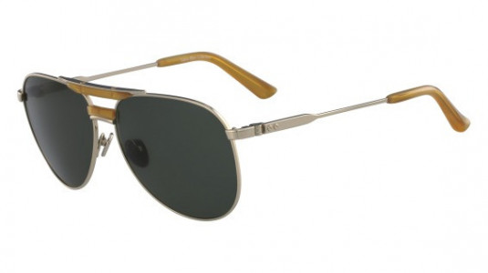 Calvin Klein CK8050S Sunglasses, (714) SHINY LIGHT GOLD