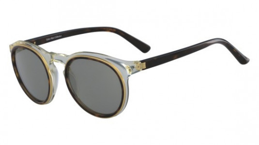 Calvin Klein CK8571S Sunglasses, (231) DARK TORTOISE/HORN/CRYSTAL