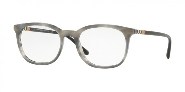 Burberry BE2266F Eyeglasses, 3658 STRIPED GREY (GREY)