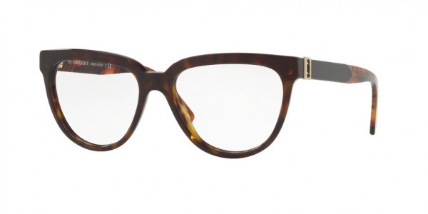 Burberry BE2268F Eyeglasses, 3681 DARK HAVANA (HAVANA)
