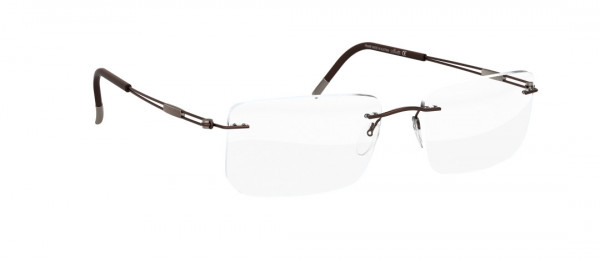 Silhouette TNG 2018 ey Eyeglasses, 6140 Chestnut Brown