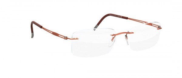 Silhouette TNG 2018 fa Eyeglasses, 2540 Russet Orange