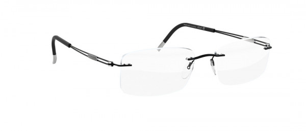 Silhouette TNG 2018 fa Eyeglasses, 9040 Black Lightening