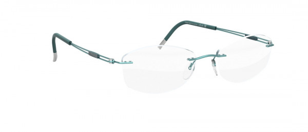 Silhouette TNG 2018 fd Eyeglasses, 5040 Real Teal