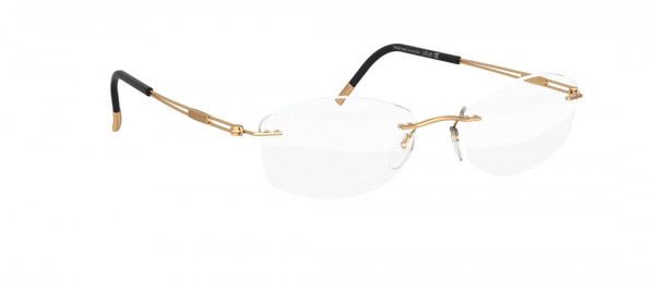 Silhouette TNG 2018 fd Eyeglasses, 7530 Lavish Gold