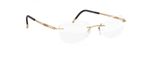 Silhouette TNG 2018 fe Eyeglasses, 7530 Lavish Gold
