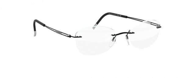 Silhouette TNG 2018 fe Eyeglasses, 9040 Black Lightening