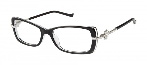Tura TE254 Eyeglasses, Black (BLK)