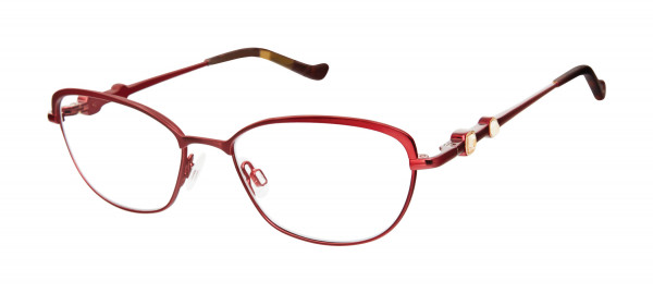 Tura R558 Eyeglasses, Burgundy (BUR)