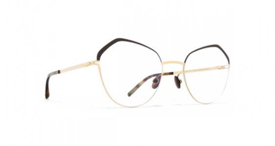 Mykita BAMBI Eyeglasses, GOLD/DARK BROWN