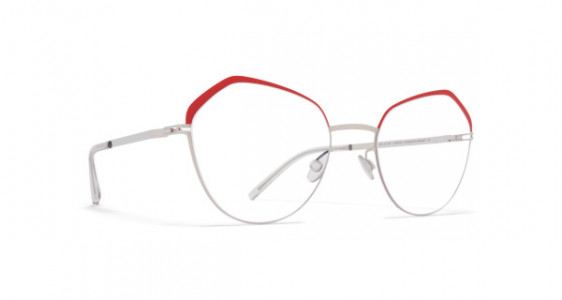 Mykita BAMBI Eyeglasses, SILVER/RUSTY RED
